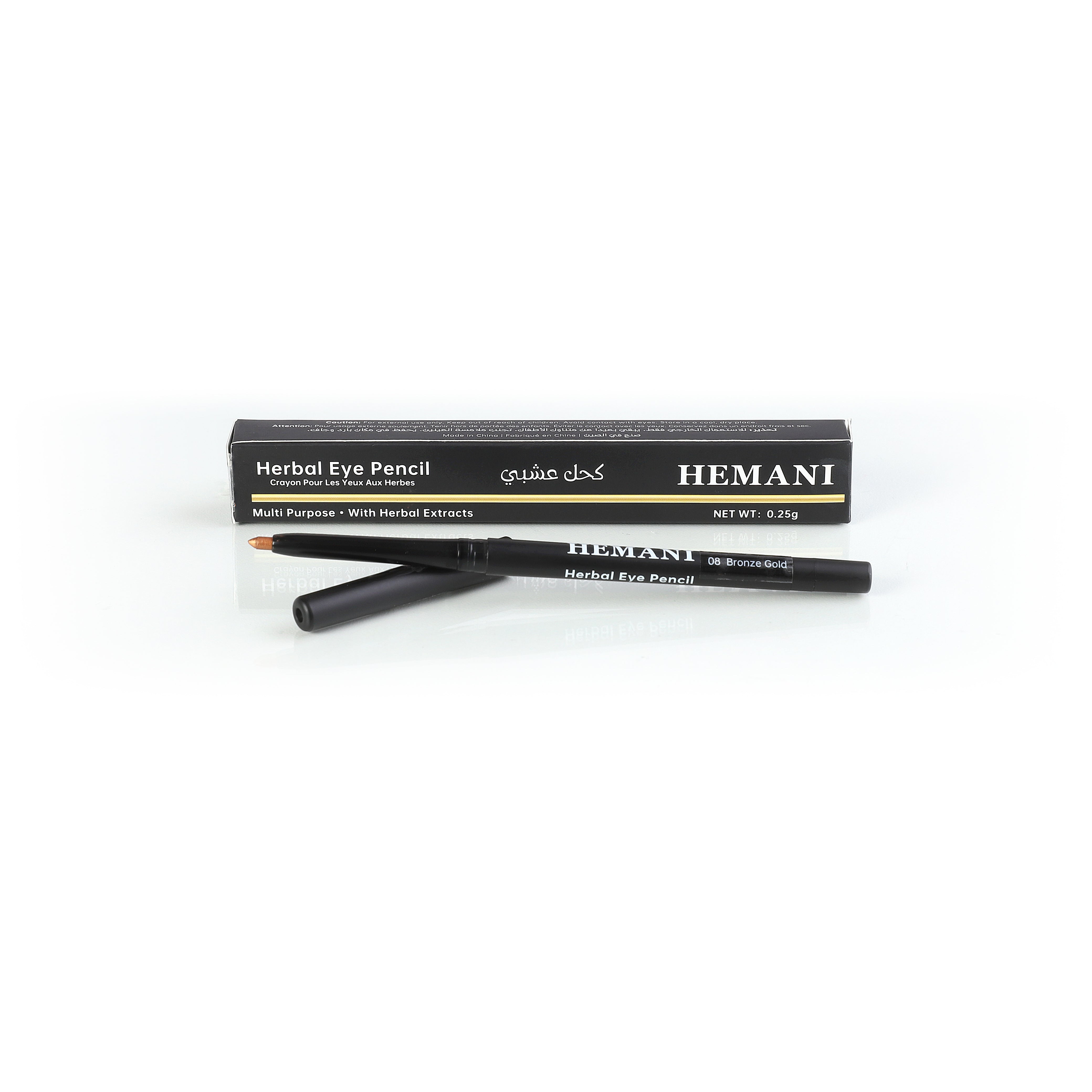 HEMANI Herbal Eyeliner Pencil Bronze Gold