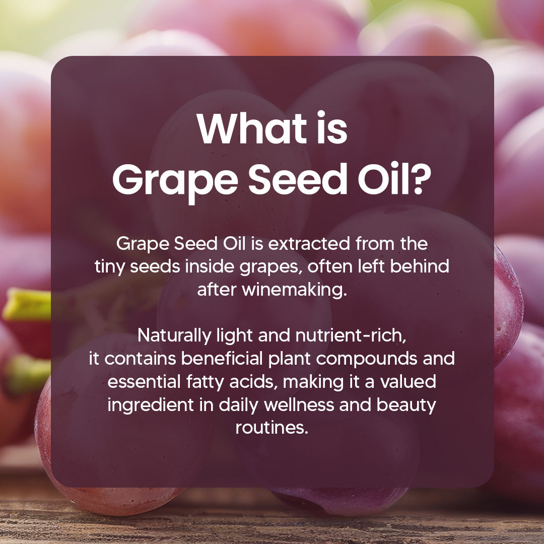 Dr Herbalist Grape Seed Oil 60 Capsules | Cold Pressed Extract | Rich in Antioxidants, Vitamin E & Omega-6 | Supports Heart, Skin, Hair & Immune Health | Herbal Supplement