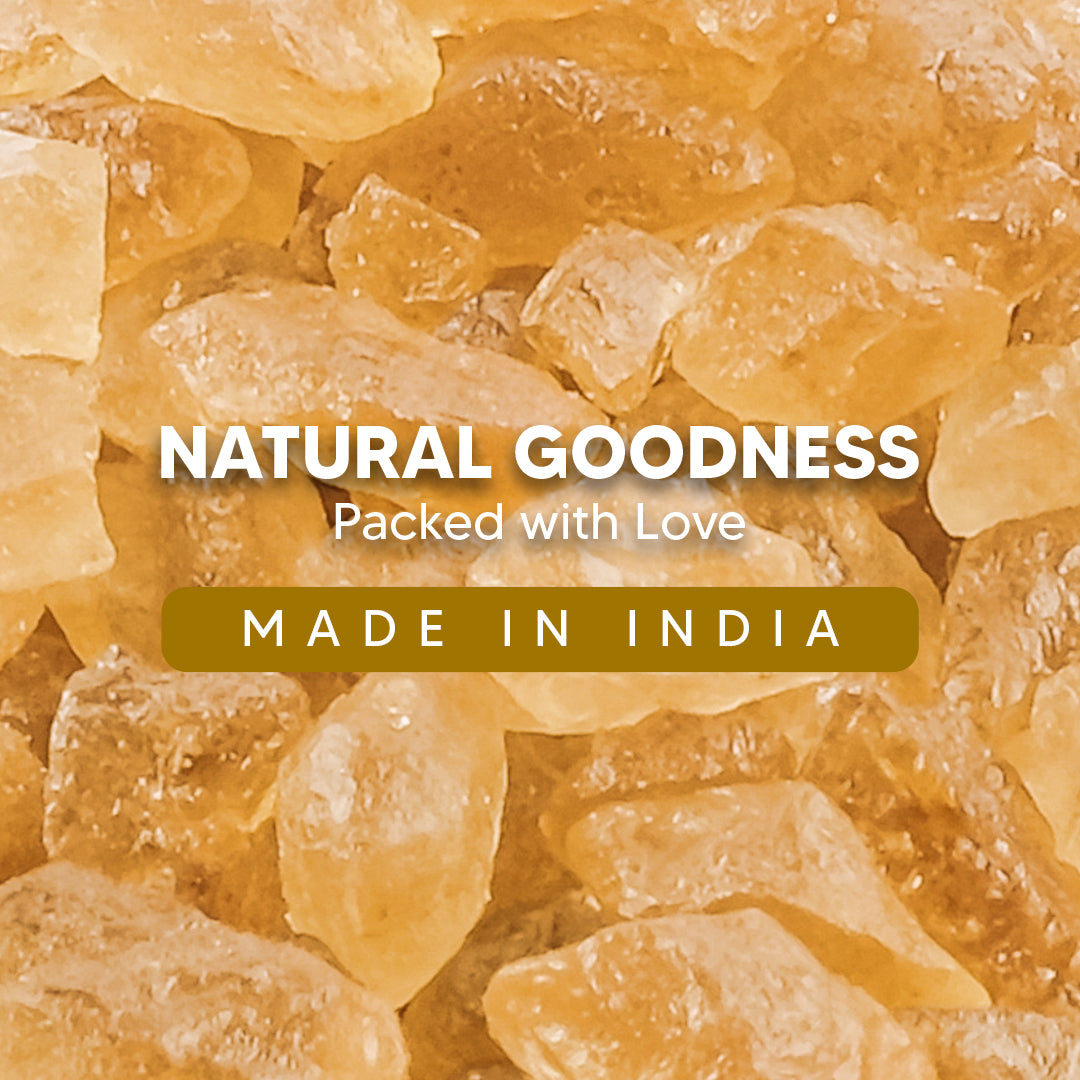 Pardesi Gond Katira (Tragacanth Gum) 260g Jar - Traditional Cooling Summer Ingredient | Halal, Non-GMO, Vegan | Dual-Cap Jar