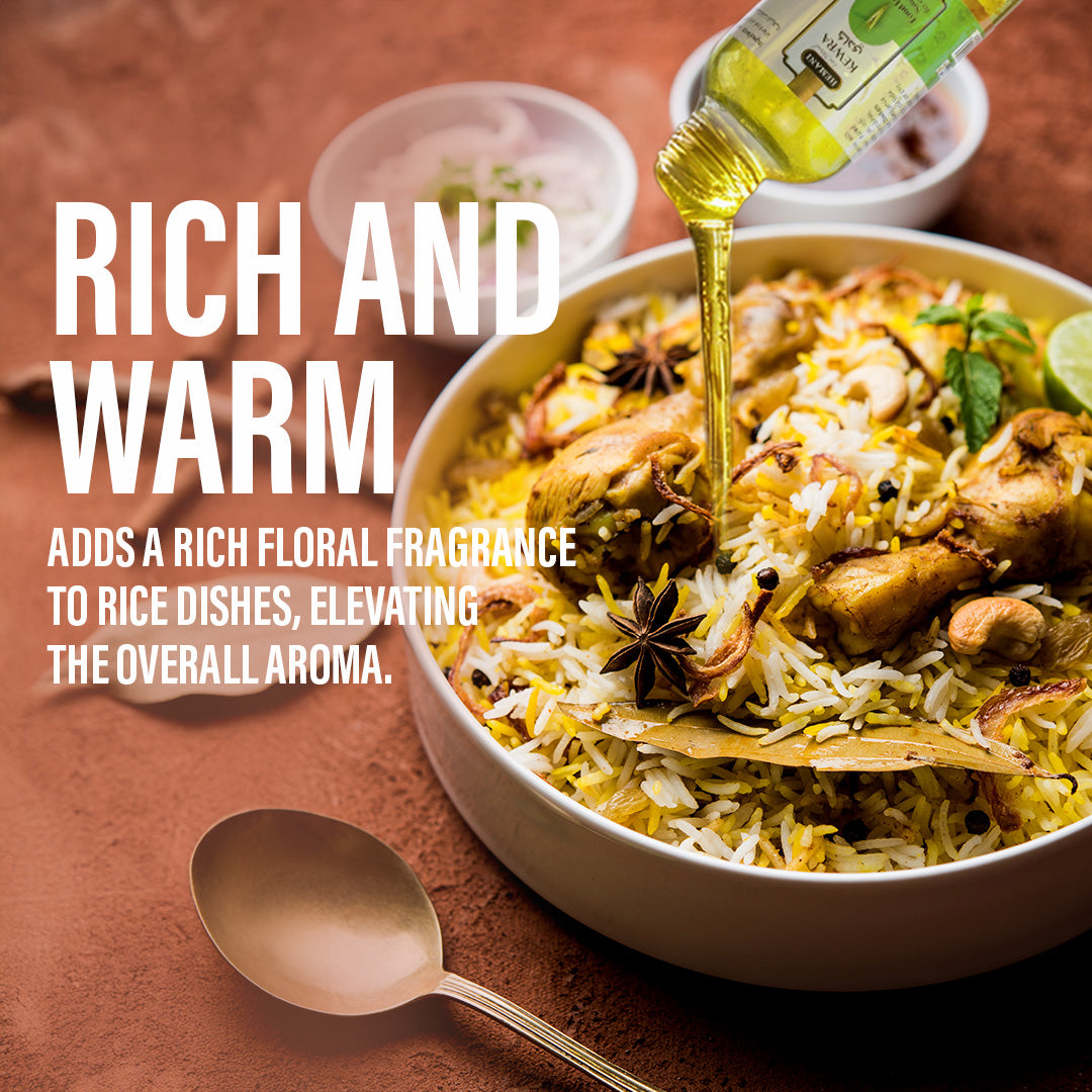 Hemani Kewra Food Essence 25 ml Halal- Concentrated Kewra Flavor for Indian Desserts, Drinks, and Recipes - Perfect for Gulab Jamun, Jalebi, Falooda, and More