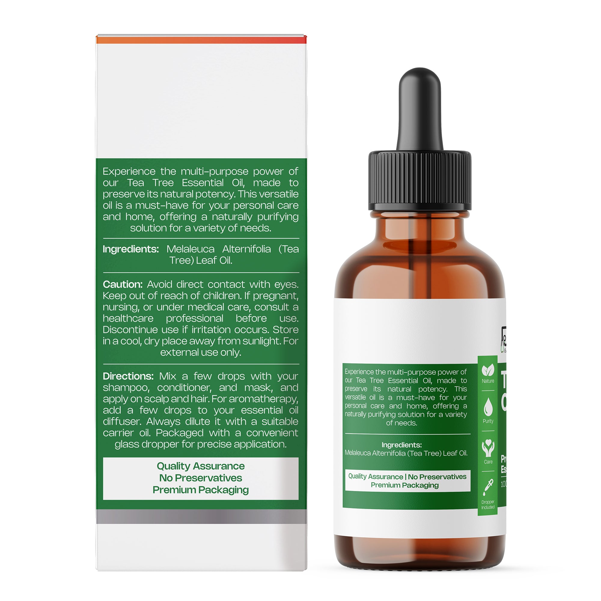 Dr. Herbalist Tea Tree Oil 120mL – Premium Multipurpose Oil for Aromatherapy, Massage & Personal Care