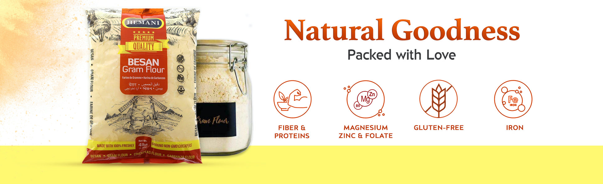 HEMANI Besan 4LB