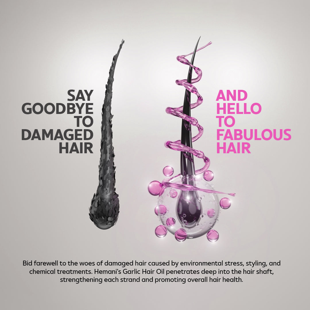 HEMANI Hair Oil Garlic 200mL - Image 9
