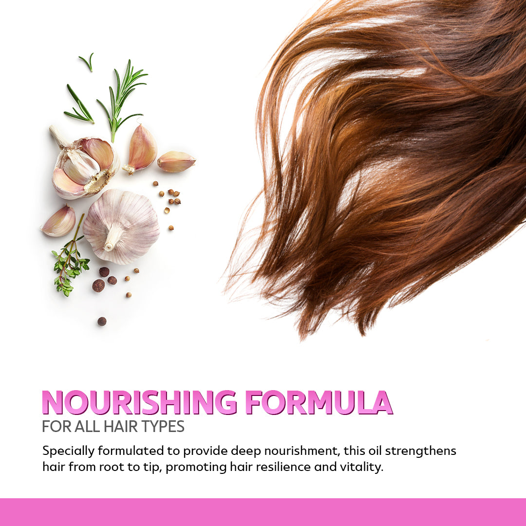 HEMANI Hair Oil Garlic 200mL - Image 10
