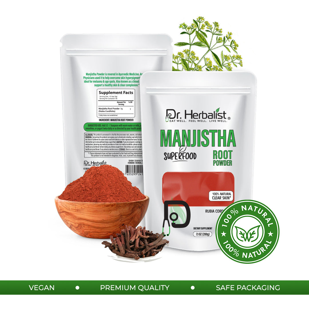 DR. HERBALIST Manjishta Powder 200g