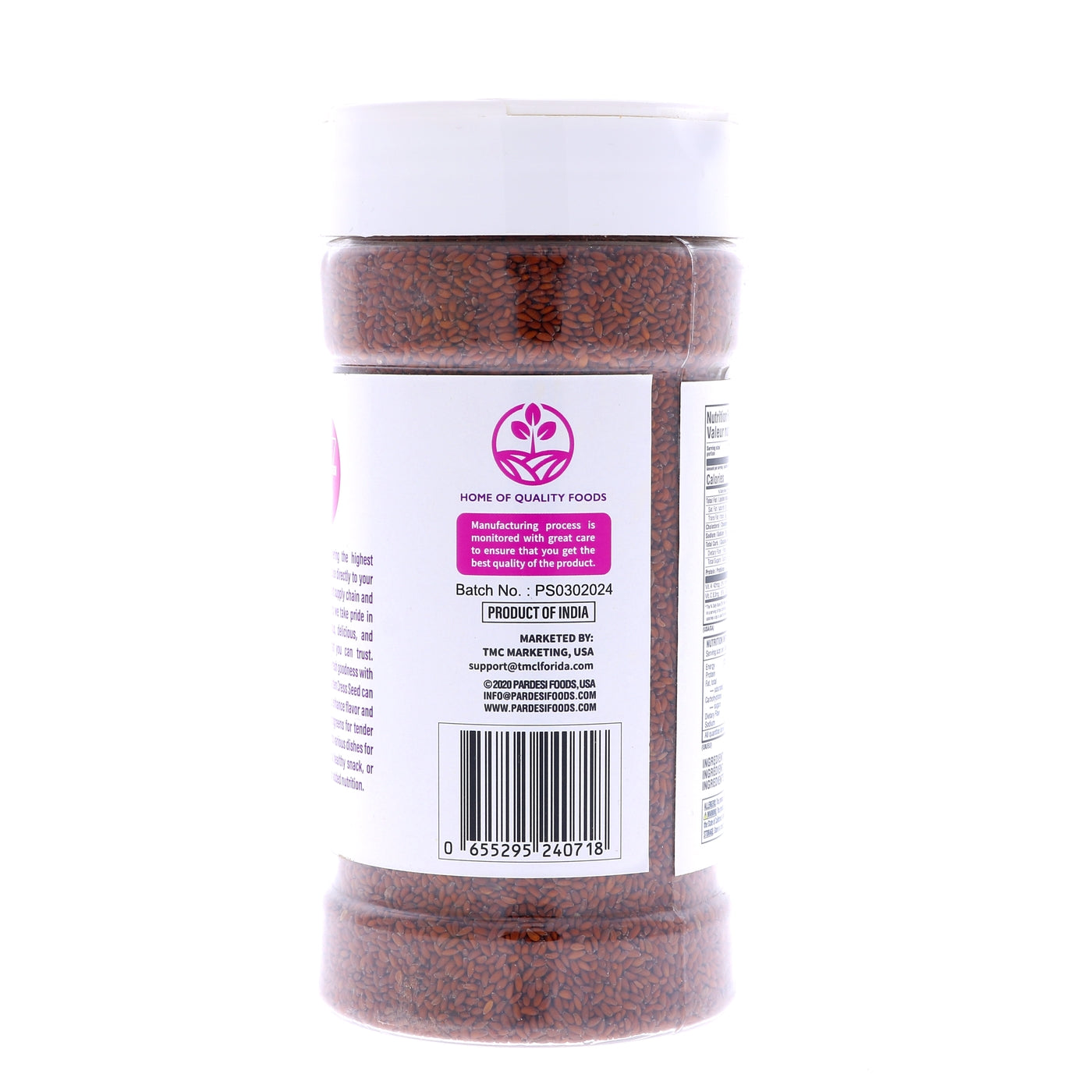 Pardesi Asaliya 300g Jar - Premium Quality for Cooking & Spice Blends | Halal, Non-GMO, Vegan | Dual-Cap Jar