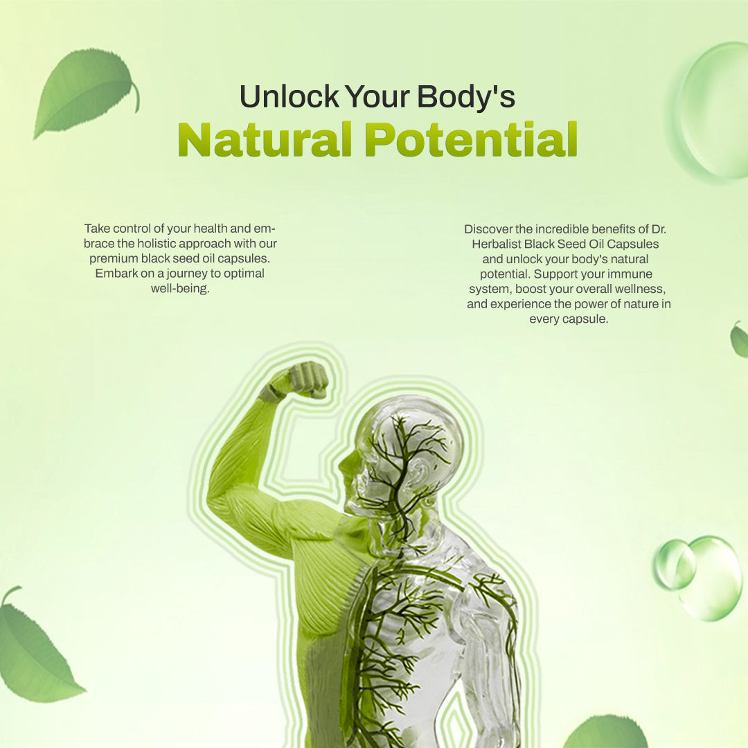 DR. HERBALIST Black Seed Oil 500mL (2 PACK)