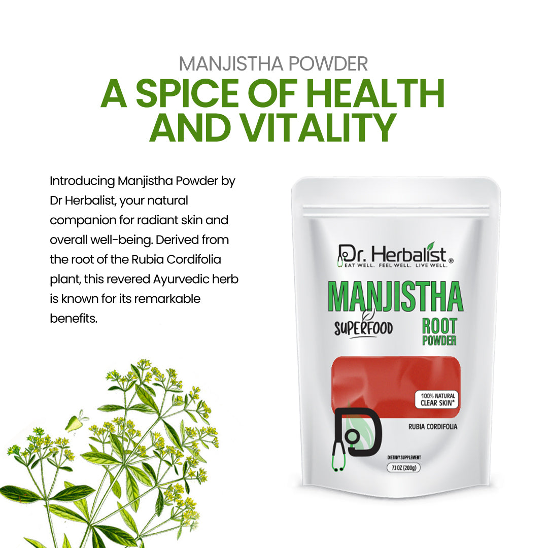 DR. HERBALIST Manjishta Powder 200g