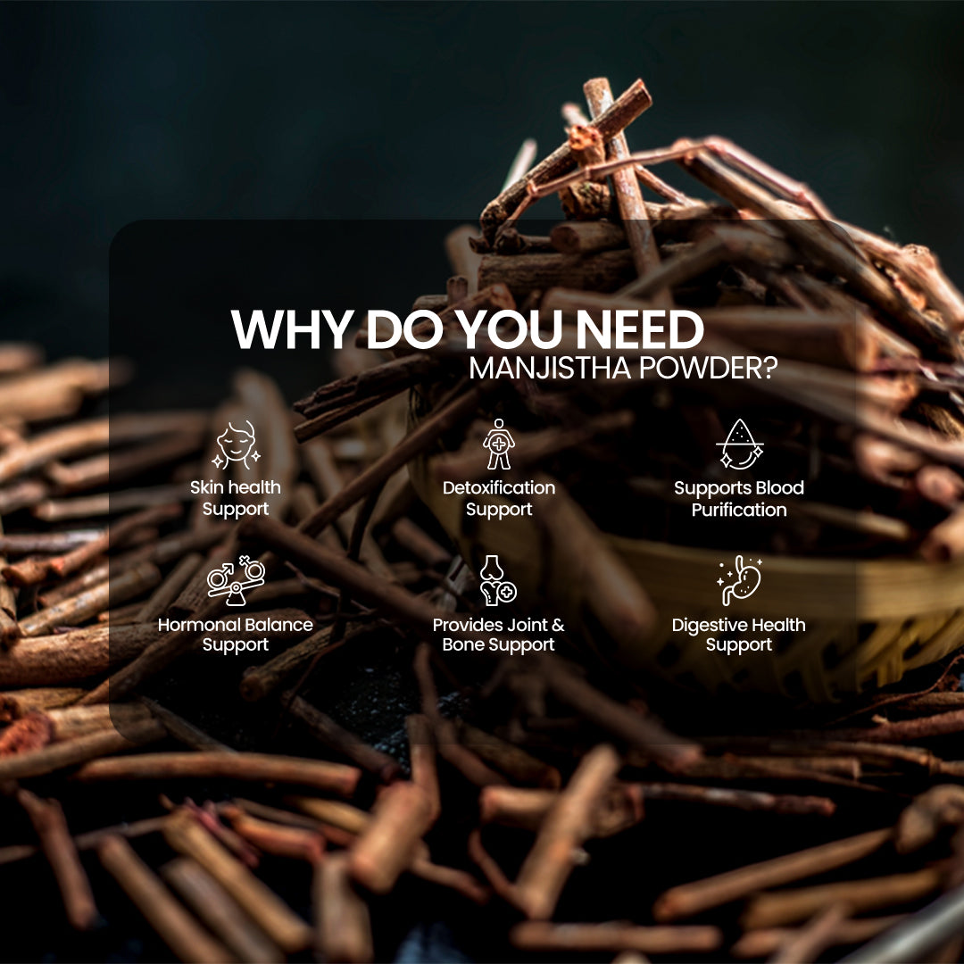 DR. HERBALIST Manjishta Powder 200g
