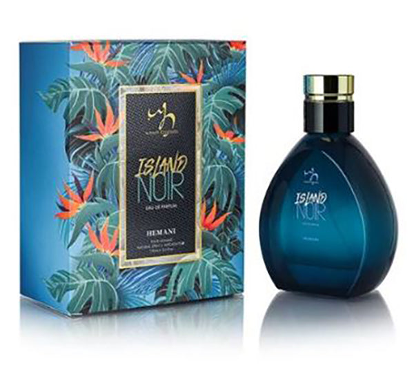 WB Hemani Island Noir Eau de Parfum 100mL | Halal | Masculine Dark Tropical Fragrance