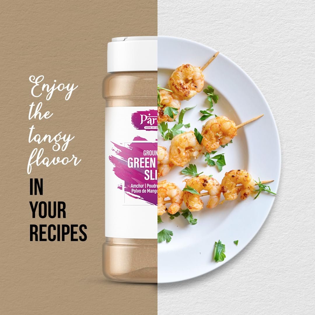 Pardesi Amchur Powder 7.1oz (200g) – Premium Dry Mango Powder | All-Natural, Vegan, Authentic Indian Spice | Ideal for Chutneys, Marinades, Curries & More