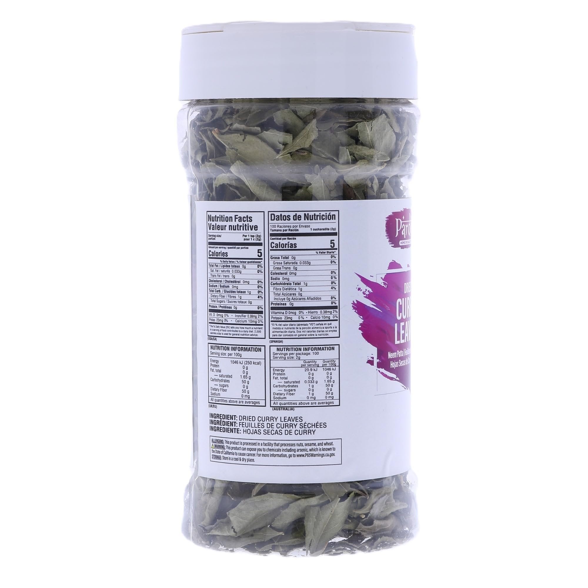 Pardesi Curry Leaves 20g - Fresh, Aromatic & Premium Quality - Non-GMO, Vegan, Gluten-Free - Authentic Indian Spice - Hygienically Packed for Freshness & Convenience