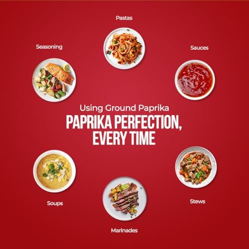 Pardesi Paprika Powder 200 g Ground - Authentic Indian Spice Sensation - Smoky Flavor Fusion , Rich & Warm - Perfect for Tandoori Chicken, Biryani, Curries, Goulash, Roasted Vegetables & Global Recipes.