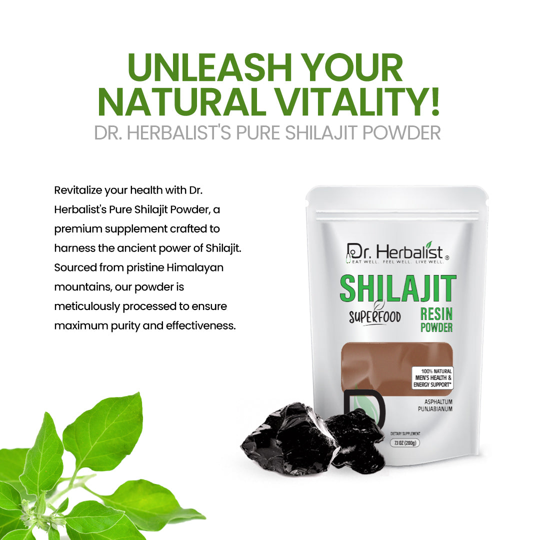 DR. HERBALIST Shilajit Powder 200g