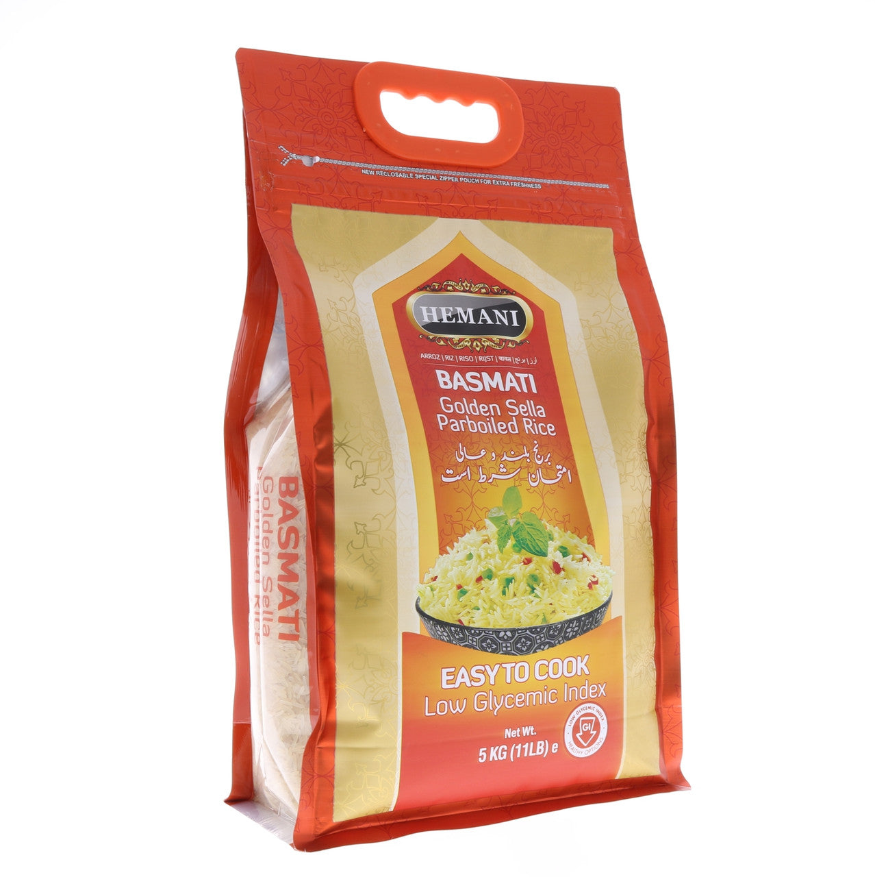 HEMANI Golden Sella Basmati Rice Lower GI 11LB