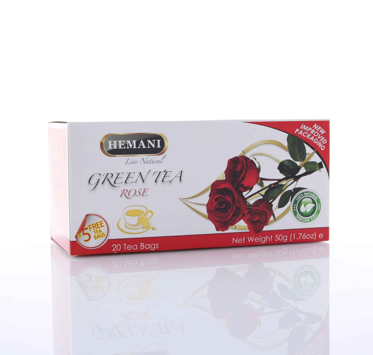 HEMANI Green Tea Rose 40g - Image 2
