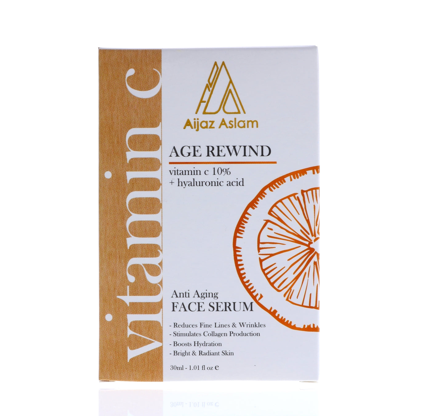 AIJAZ ASLAM Age Rewind Face Serum with Vitamin C 30mL