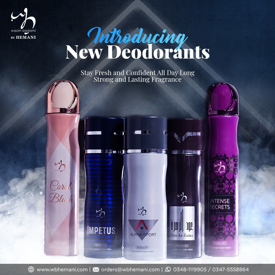 WB HEMANI Oud Az Zahra Deodorant Spray 200mL