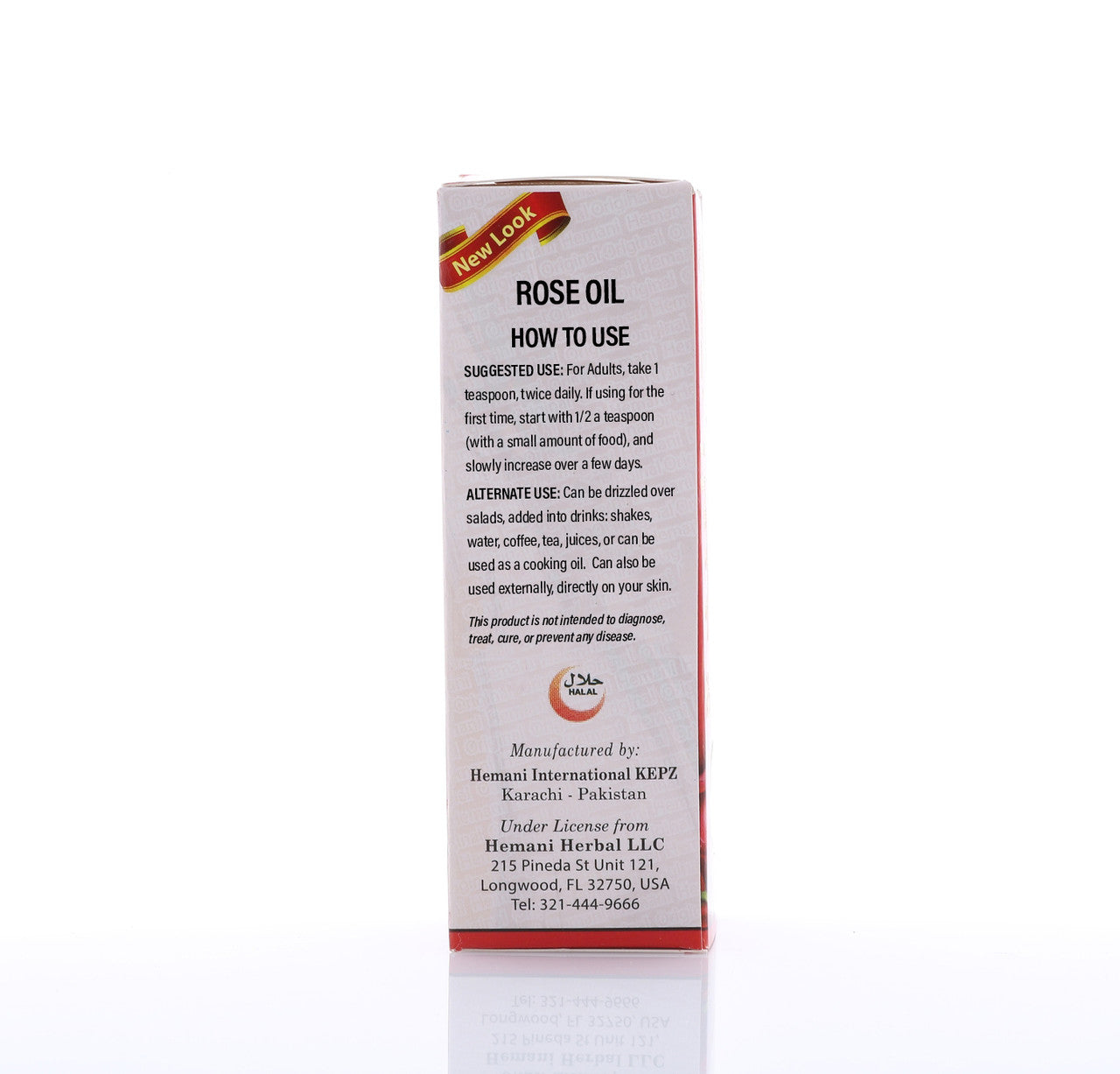 HEMANI Rose Oil 60mL