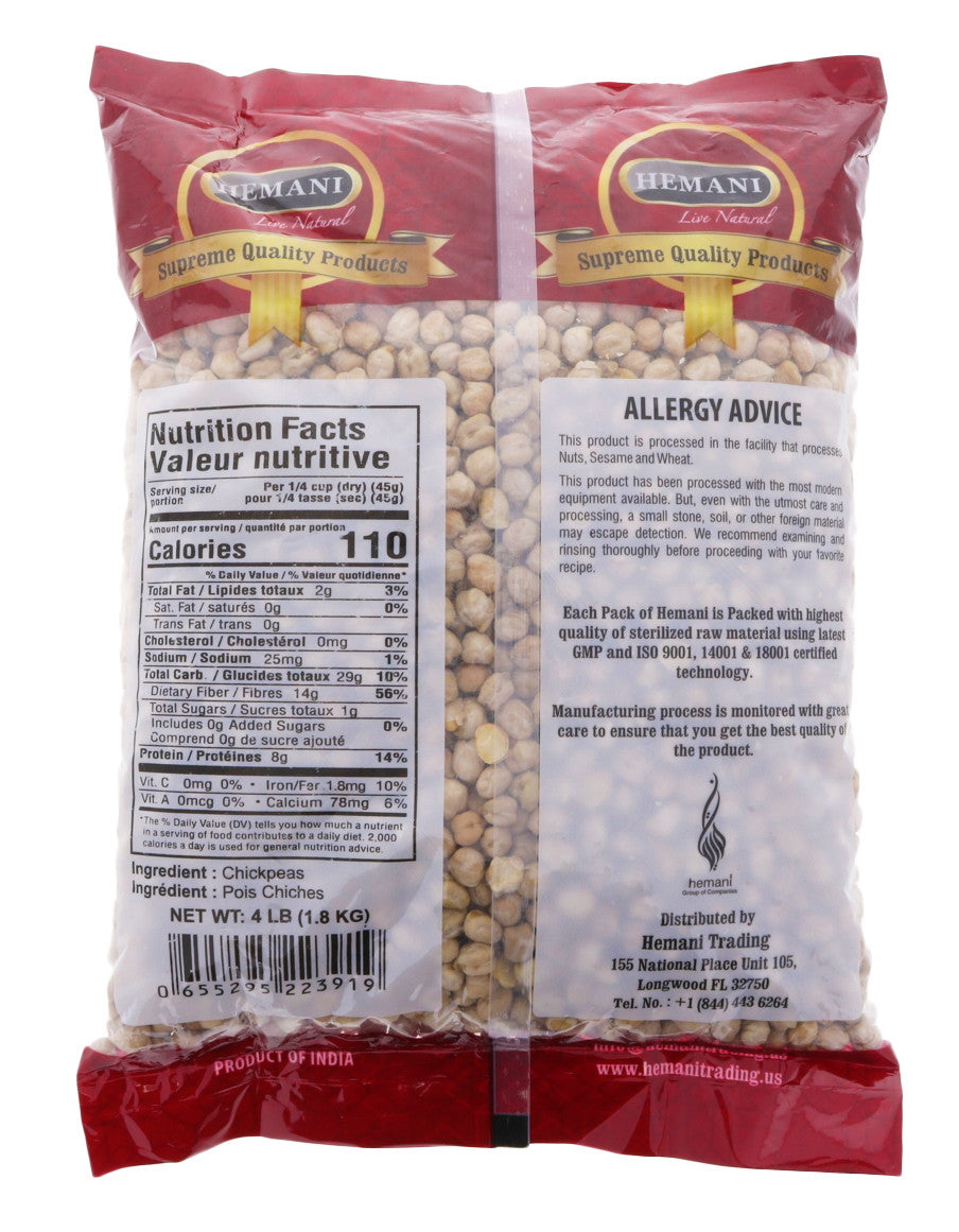 HEMANI Kabuli Chana 4LB