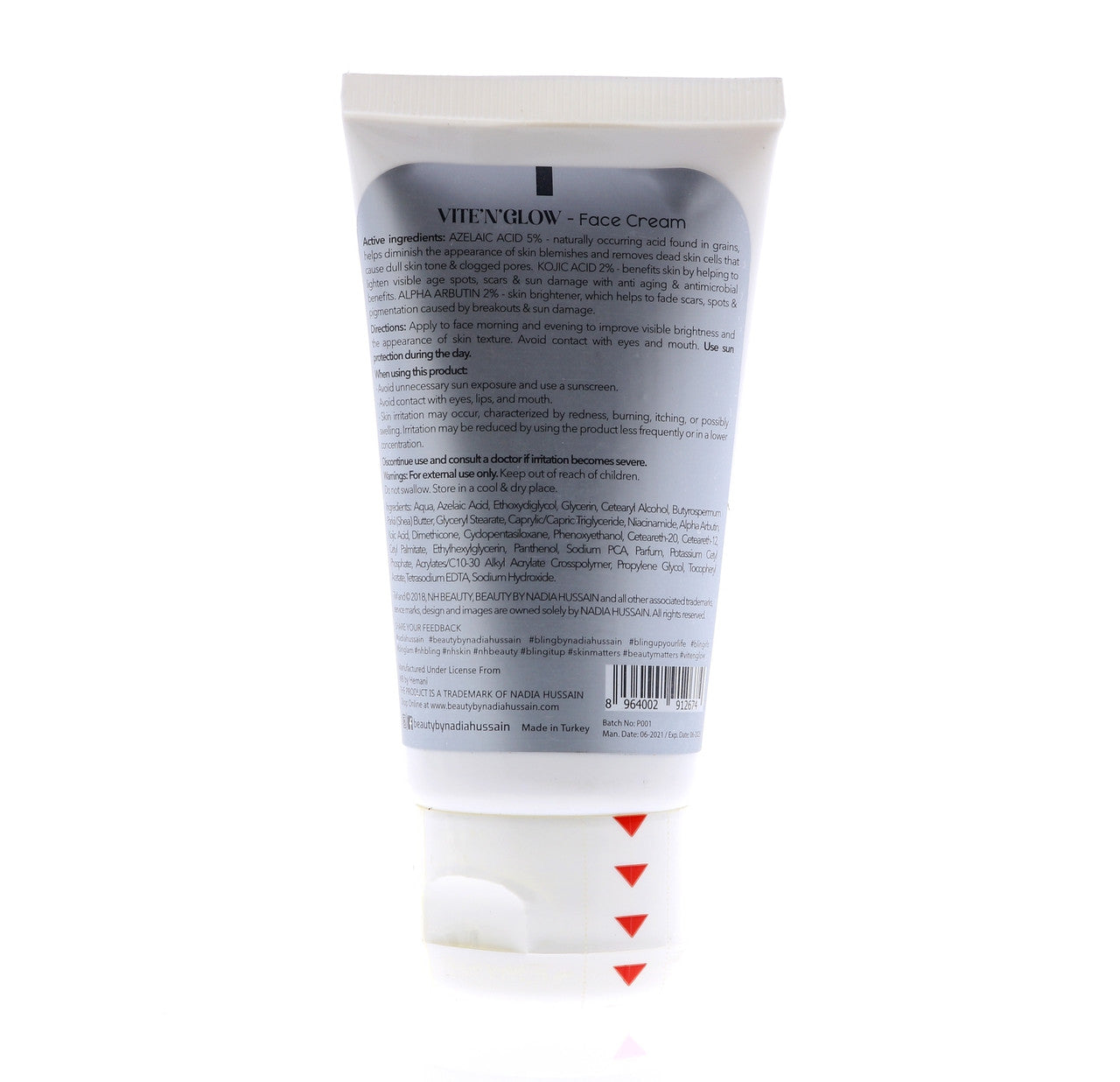 NADIA HUSSAIN Vite n Glow Pigmentation Corrector Face Cream 50ml