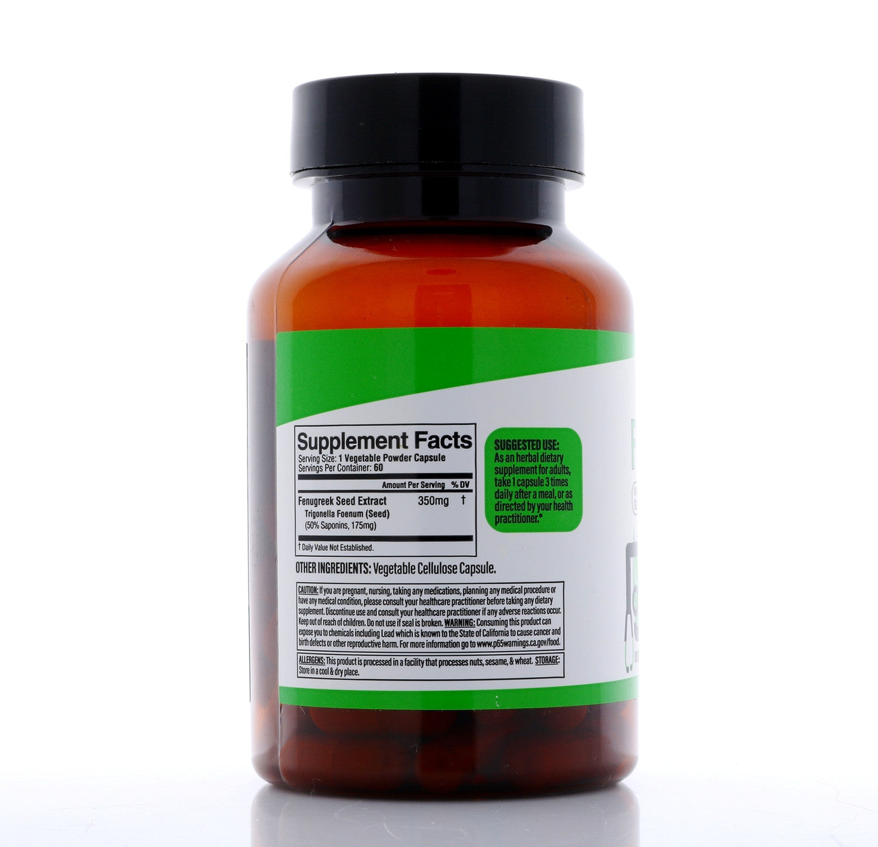 DR. HERBALIST Fenugreek Extract 350mg 60 Capsules