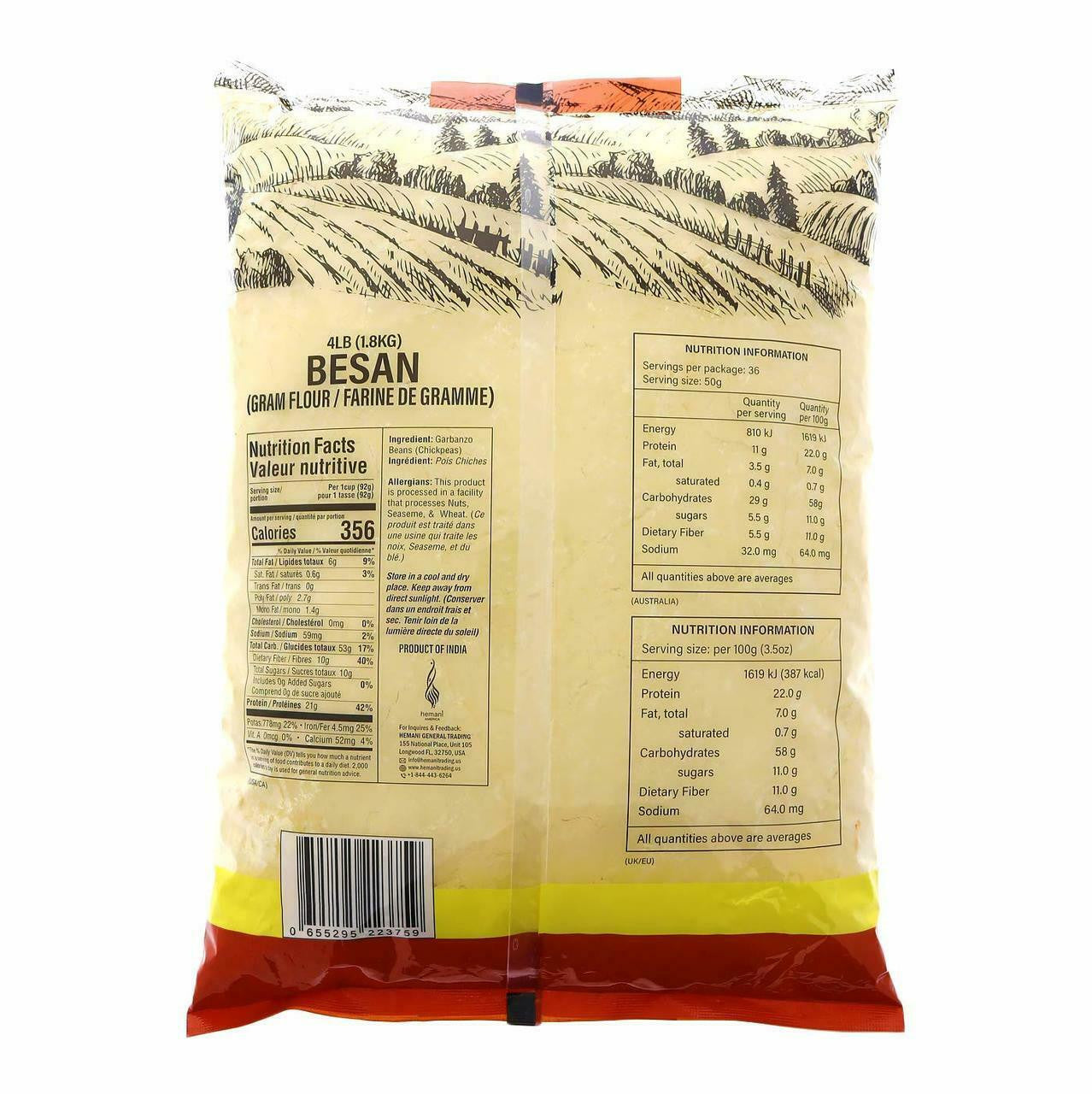 HEMANI Besan 4LB