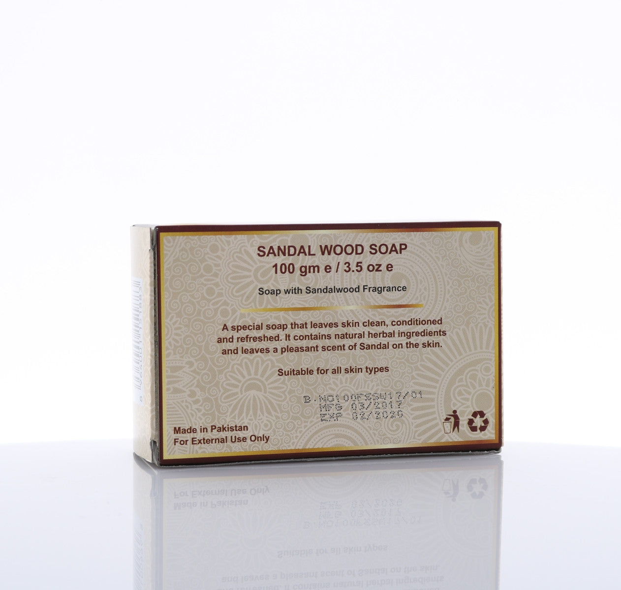 HEMANI Sandal Transparent Soap 100g