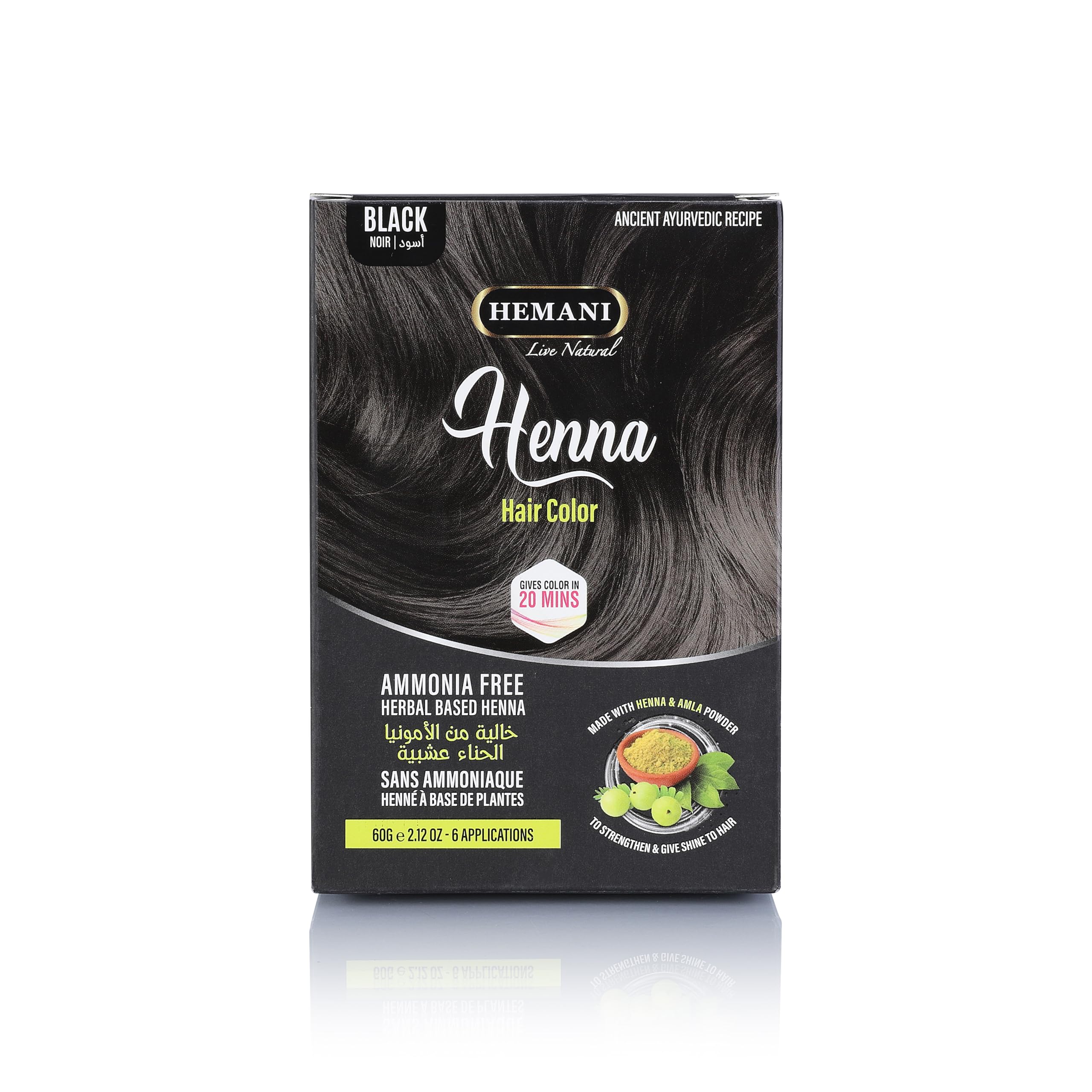 HEMANI Henna Black 60g