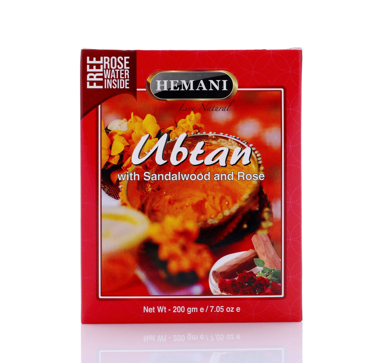 HEMANI Ubtan with Sandalwood & Rose 200g