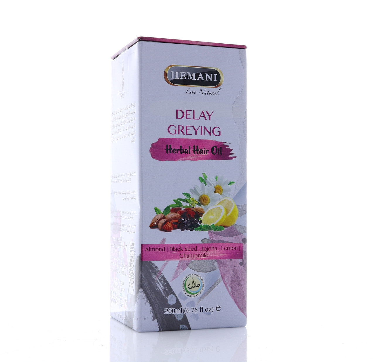 HEMANI Delay Greying Hair Oil 200mL