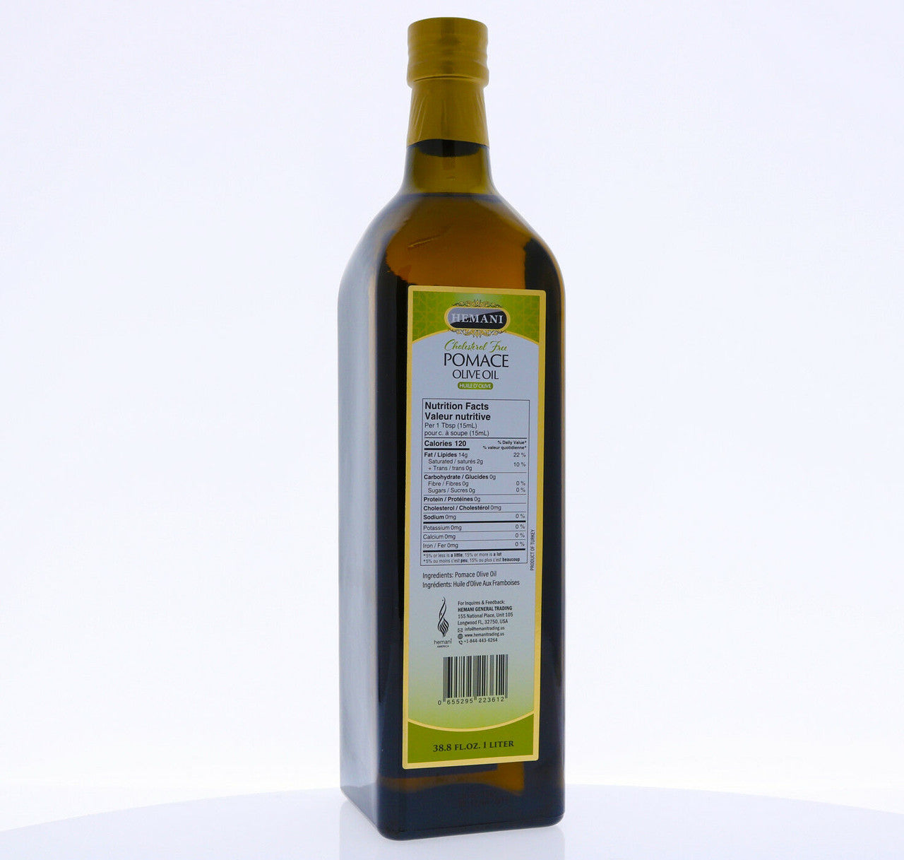 HEMANI Pomace Oil Olive 1L - Image 2