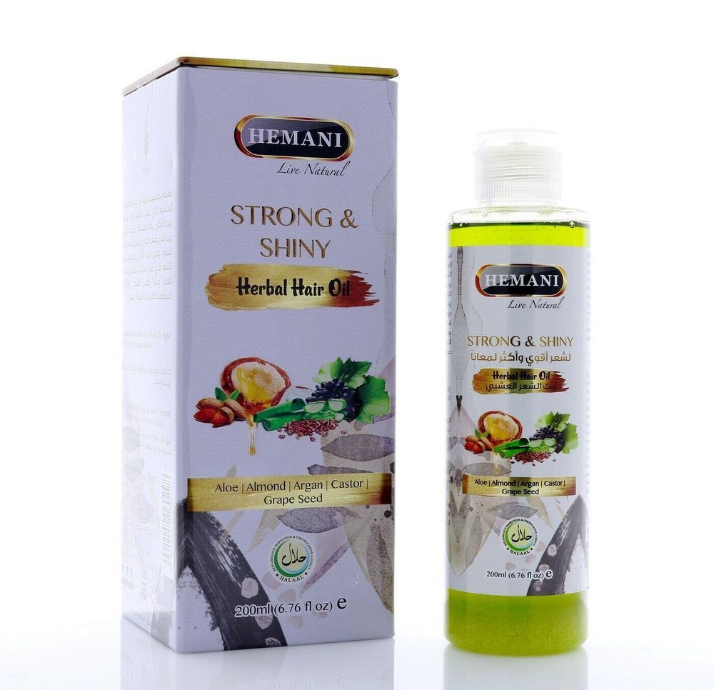 HEMANI Strong & Shiny Hair Oil 200mL