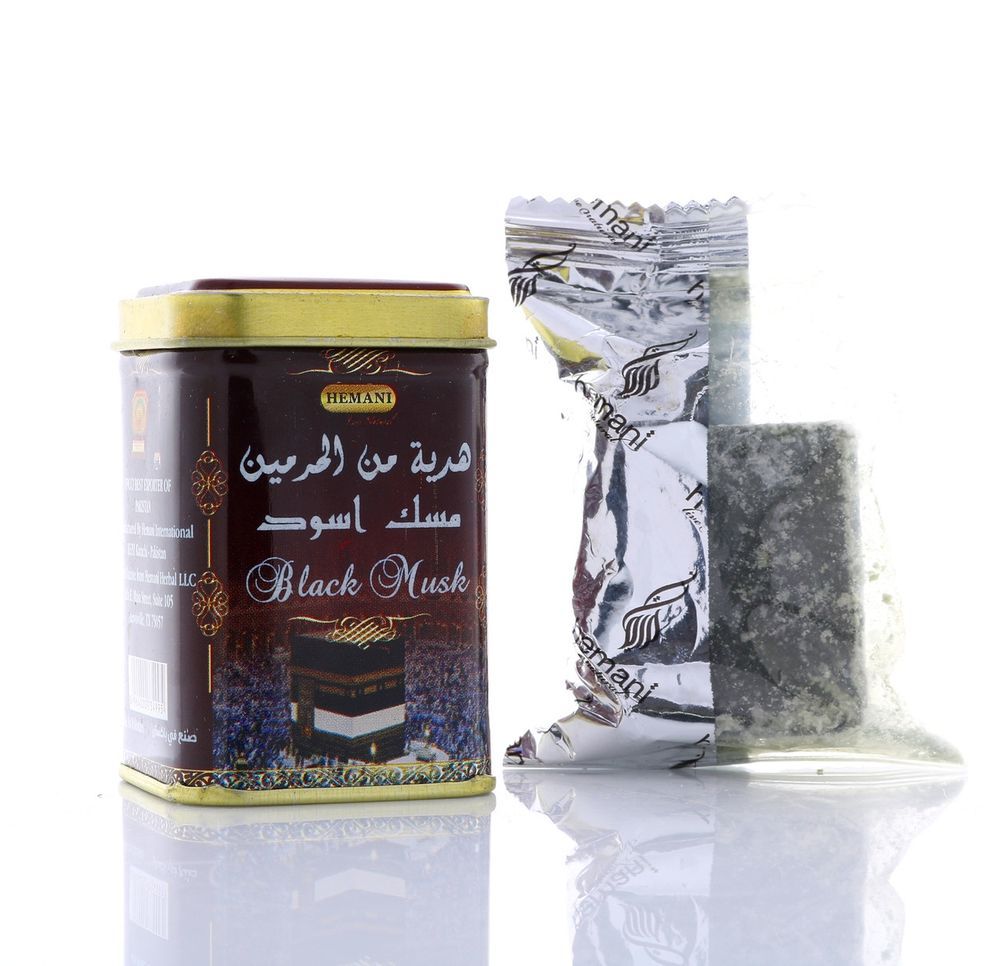 HEMANI Black Musk Jamid 25g Tin