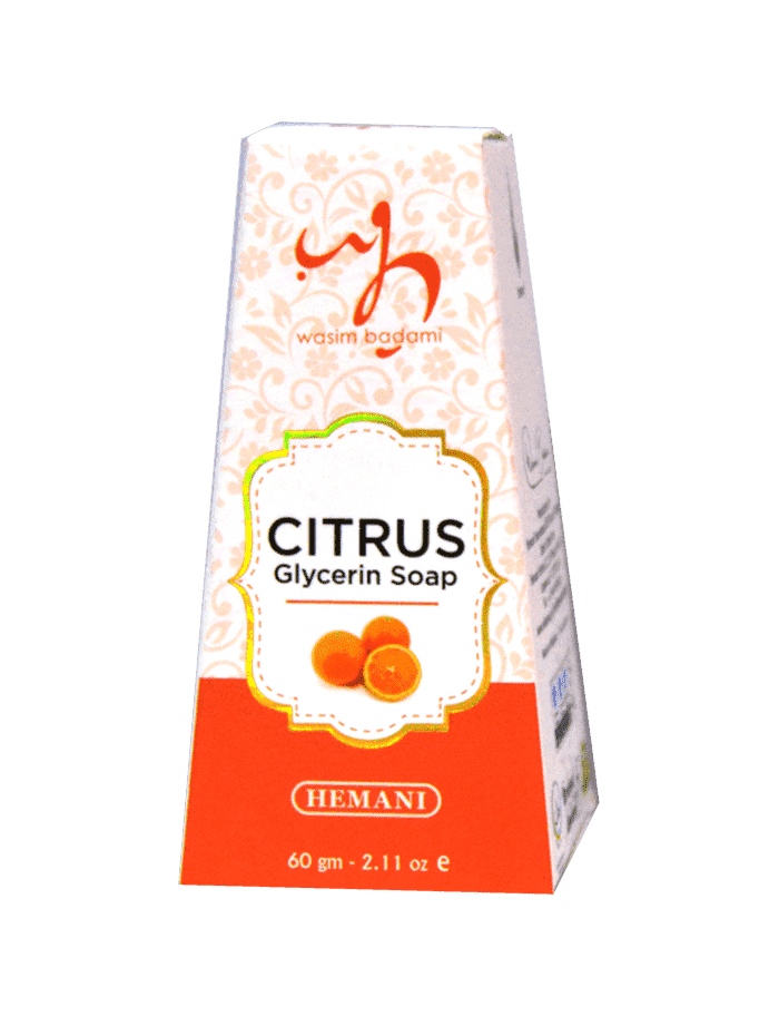 WB HEMANI Triangle Citrus Soap 60g