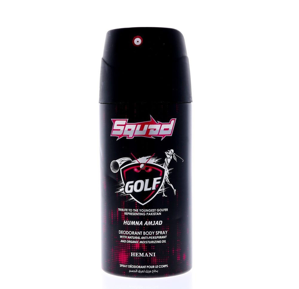 HEMANI Sqd Deo Golf 150mL - U