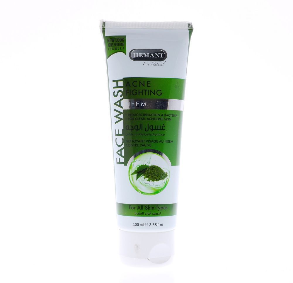 HEMANI Acne Face Wash with Neem Extract 100mL