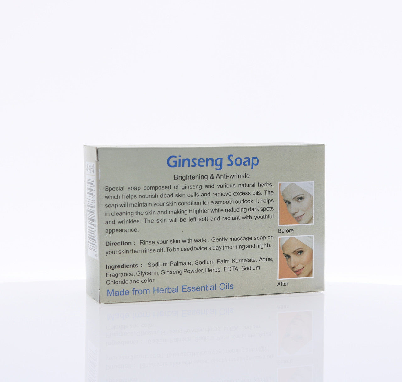 HEMANI Fleurs Ginseng Soap 130g - Image 2