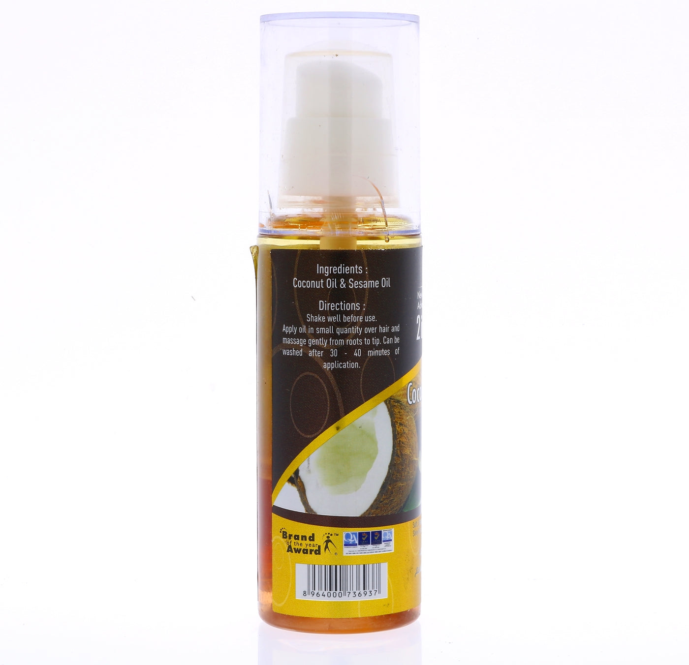 HEMANI Hair Oil Coconut & Sesame 120mL - Image 2