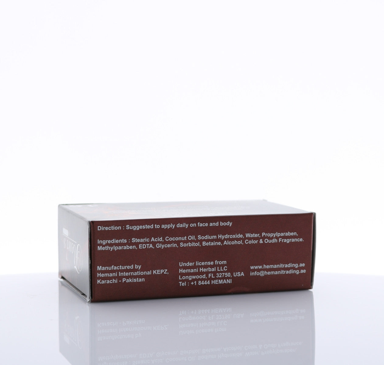 HEMANI Oudh Transparent Soap 100g - Image 3