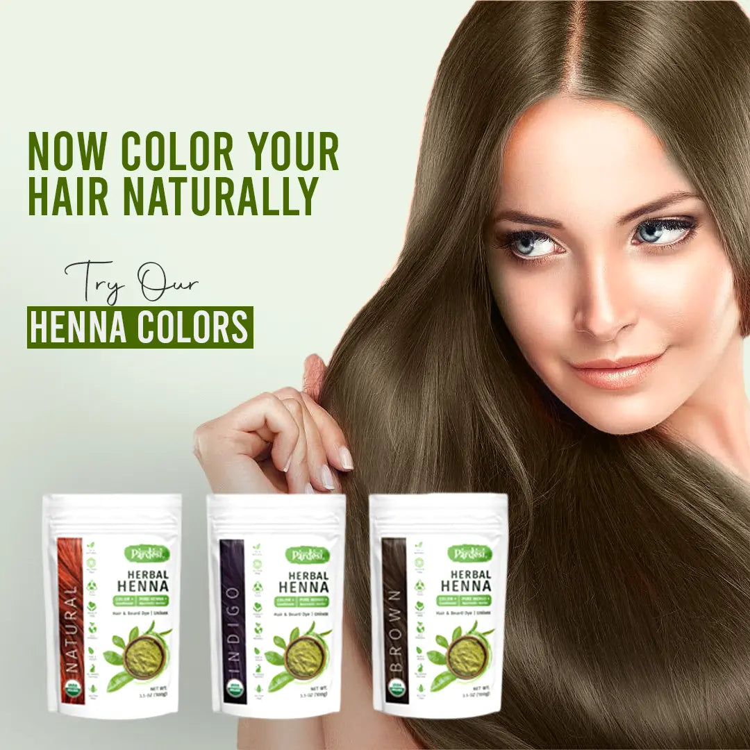 The Ultimate Guide to Achieving Vibrant Hair Colors with Pardesi Hair Henna (USDA Organic)