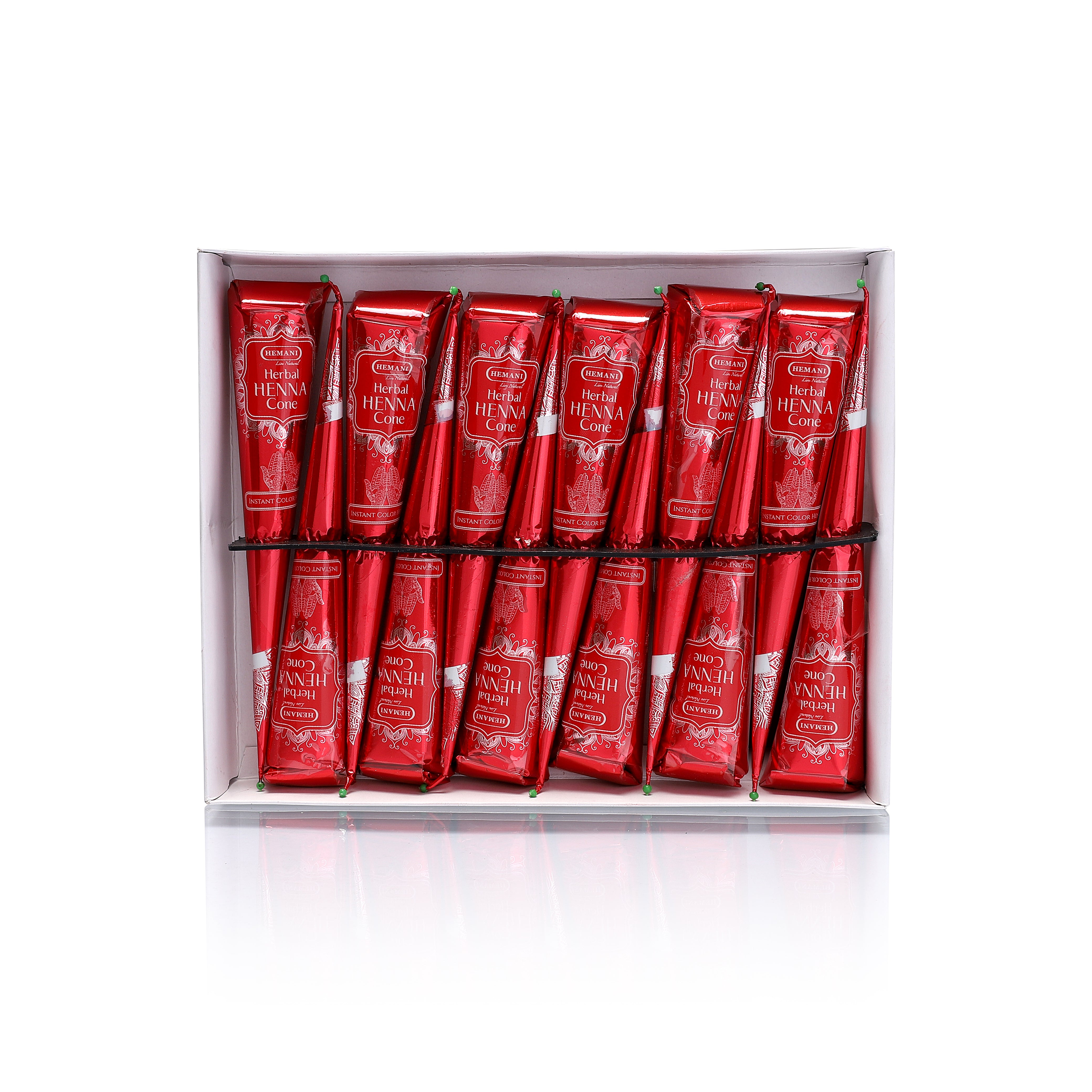 HEMANI Henna Cone India Red - For Hair Touchups