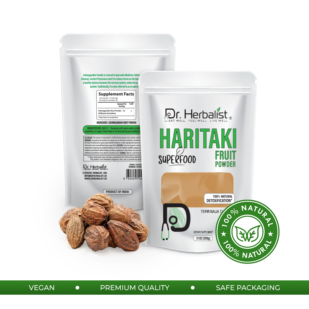 DR. HERBALIST Haritaki Powder 200g