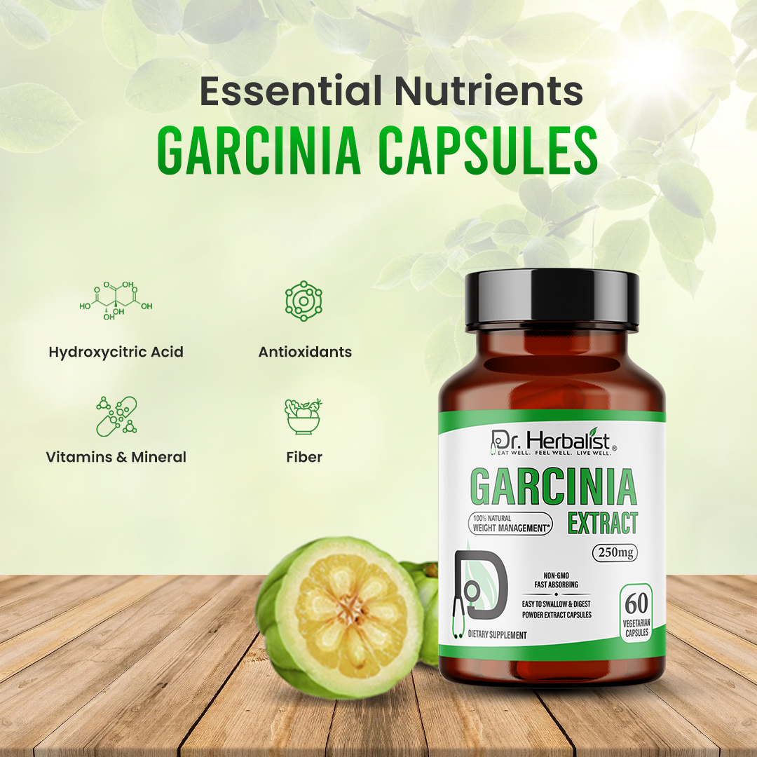 DR. HERBALIST Garcinia Extract 350mg 60 Capsules