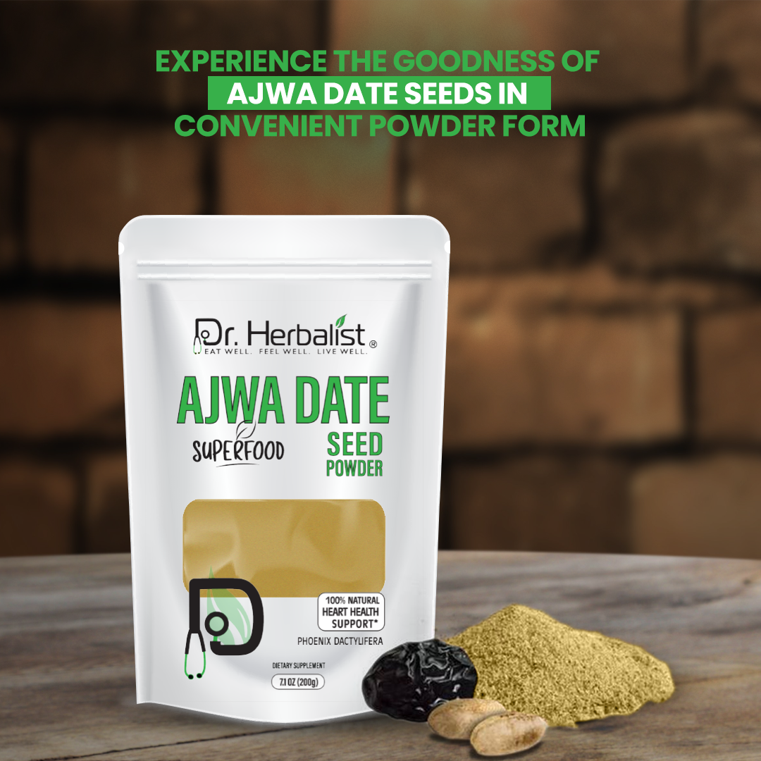 DR. HERBALIST Ajwa Date Seed Powder (200g)