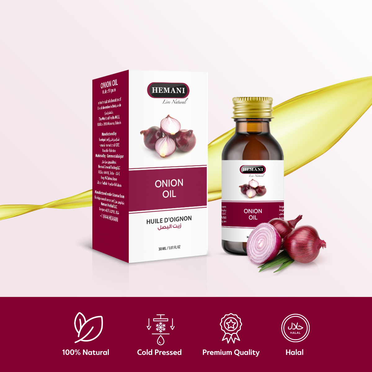 HEMANI Onion Oil 30mL