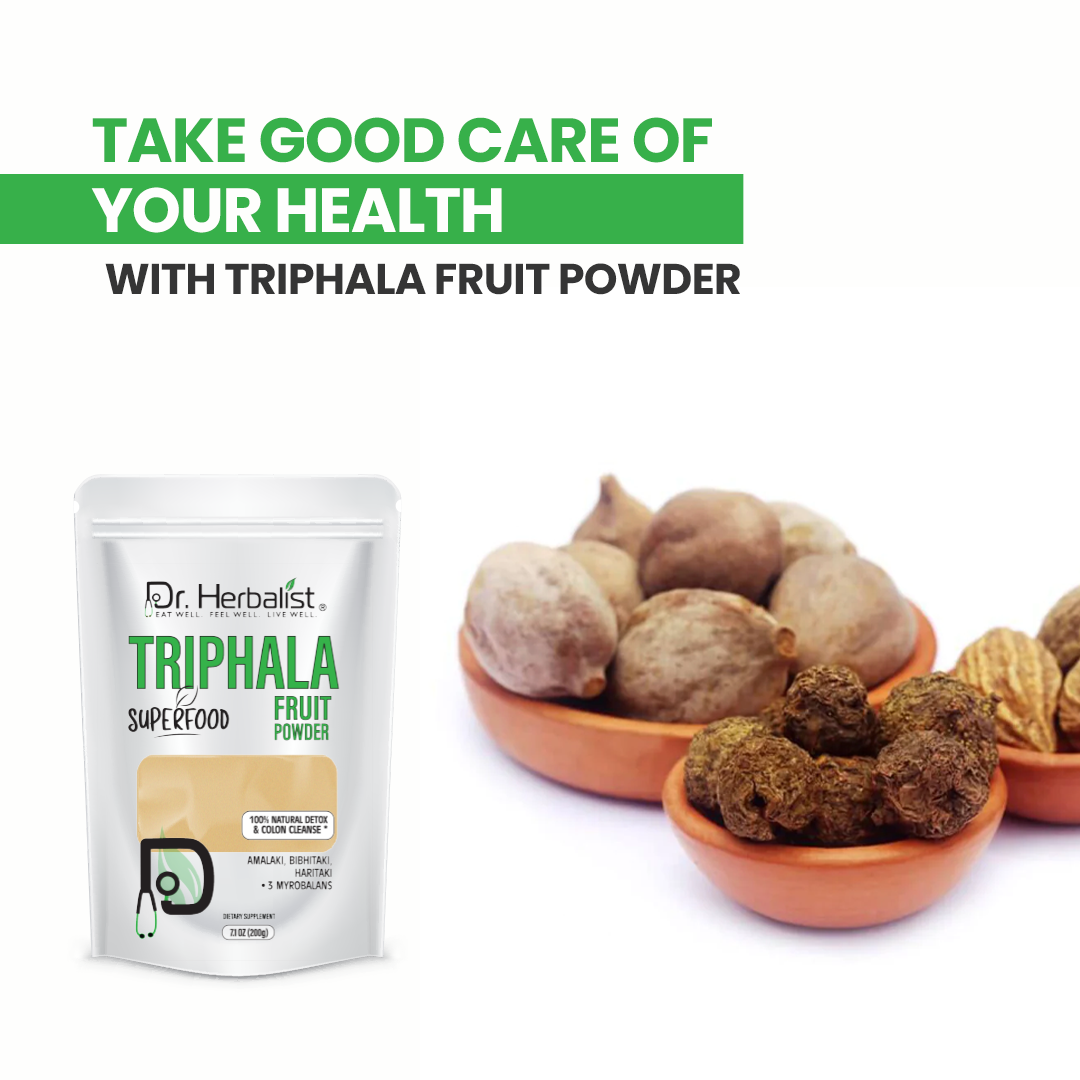 DR. HERBALIST Triphala Powder 200g