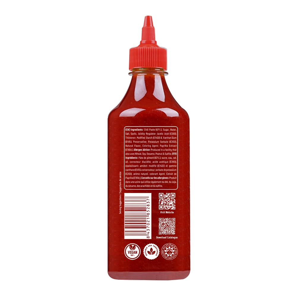 HOLY SAUCE Sriracha Chili Sauce Extra Hot 580g