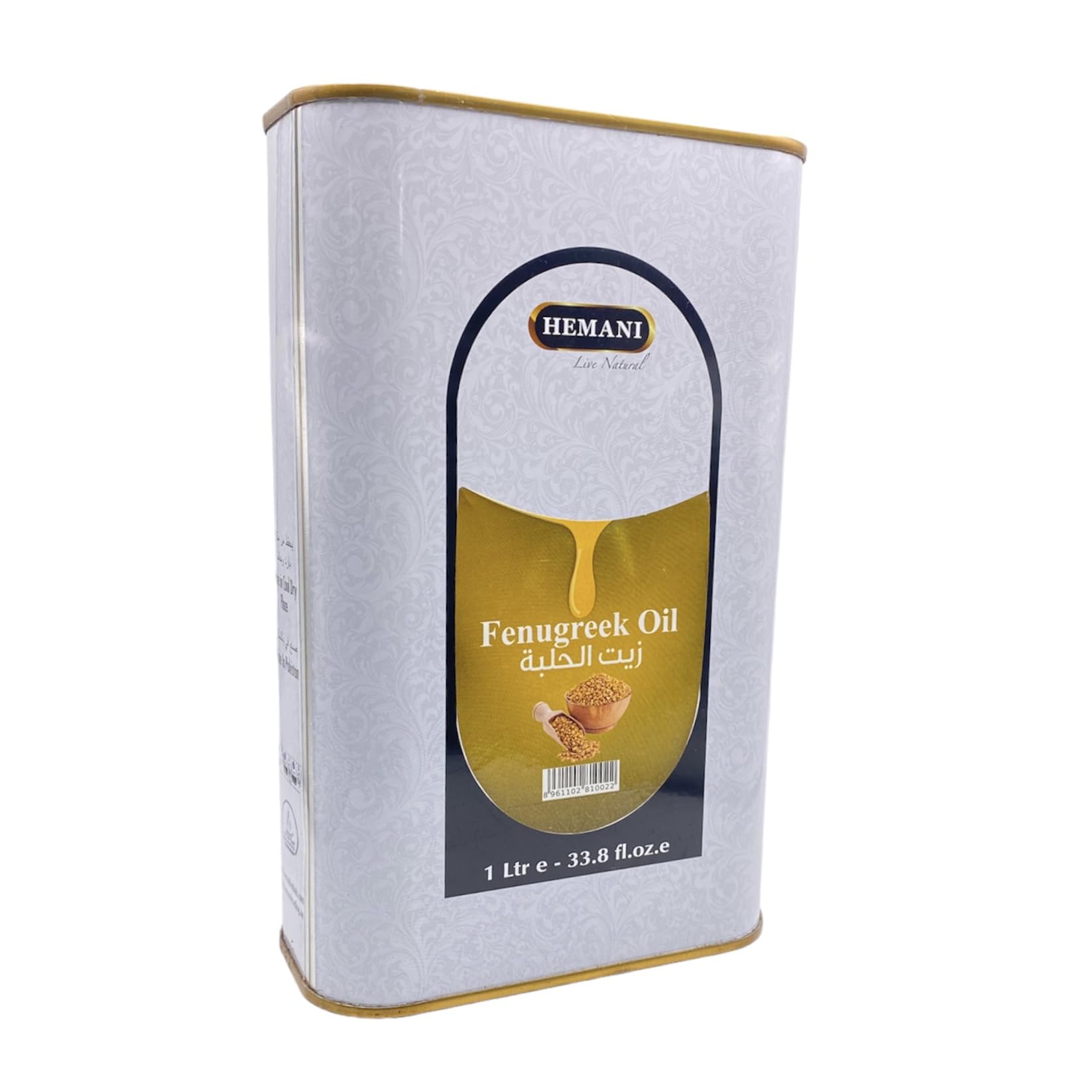 HEMANI Fenugreek Oil Tin 1L