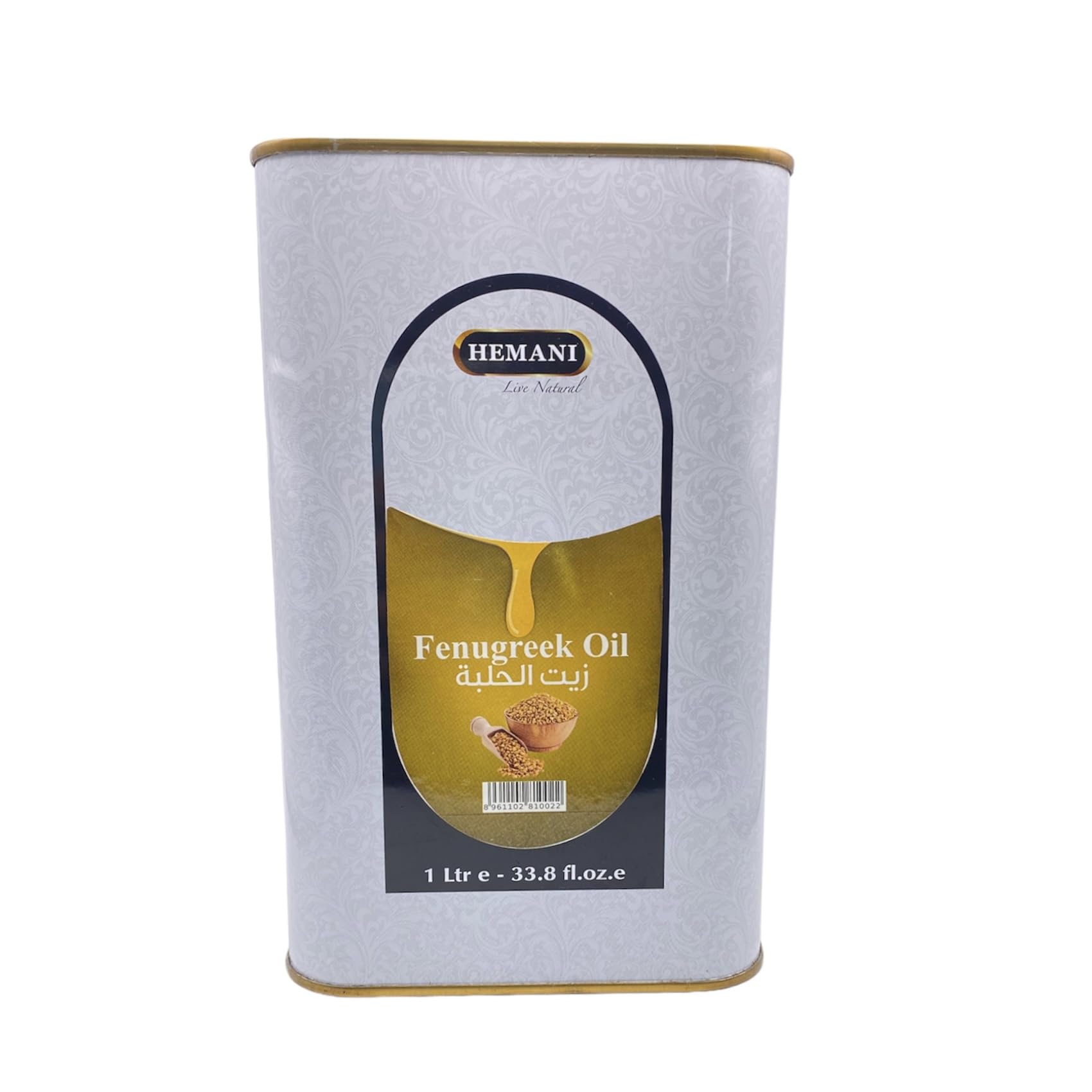 HEMANI Fenugreek Oil Tin 1L